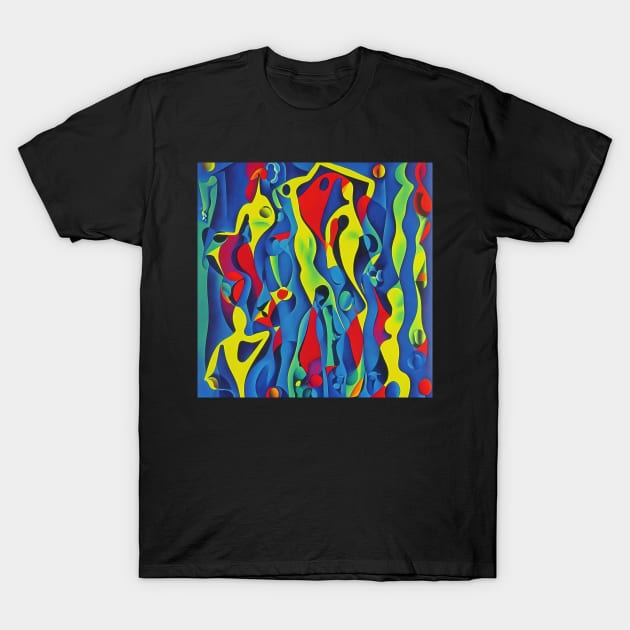 Chromatica #5 T-Shirt by danrobichaud